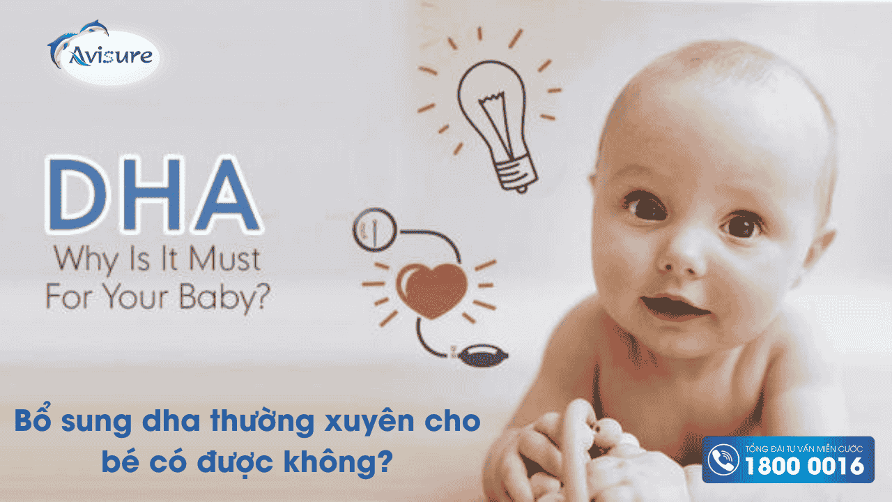 Có nên bổ sung dha thường xuyên cho trẻ hay không?